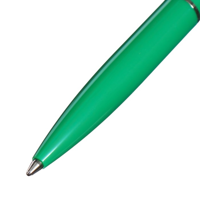 Ручка шариковая автоматическая Schneider K15, чернила синие, узел 1,0мм, корпус зеленый, под лого Ручка шариковая автоматическая Schneider K15, чернила синие, узел 1,0мм, корпус зеленый, под лого