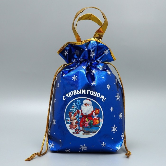 Пакет-мешок из нетканного материала «Новый год», 25 х 32 см, Новый год Пакет-мешок из нетканного материала «Новый год», 25 х 32 см, Новый год