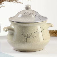 Супница "Орнамент" 1,65л / 17,5х21,5х19см, сумерки Супница "Орнамент" 1,65л / 17,5х21,5х19см, сумерки