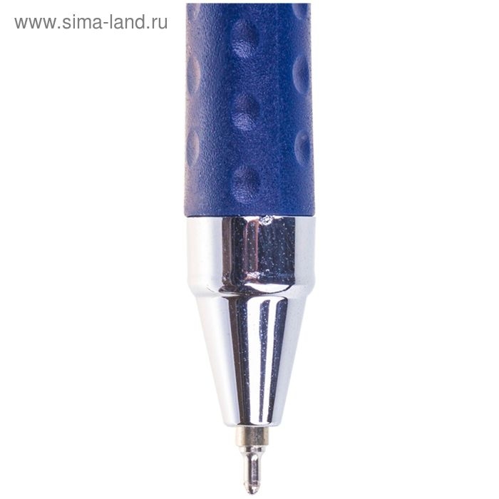 Ручка шариковая Silk Touch 2000, узел 0.7 мм, чернила синие, игольчатый стержень, грип