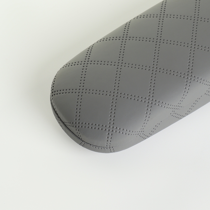 Футляр для очков на хлопушке, длина 16 см, цвет серый Футляр для очков на хлопушке, длина 16 см, цвет серый