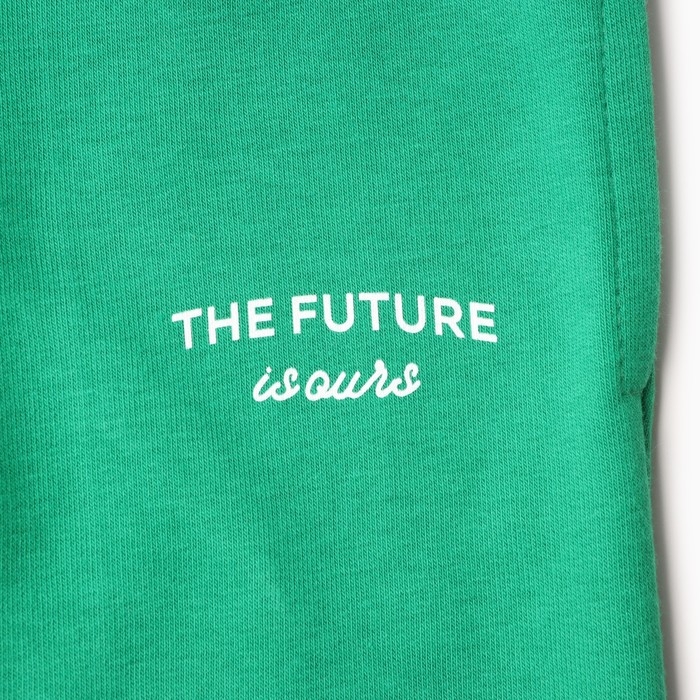 Костюм детский (лонгслив, брюки) KAFTAN Future р.36 (134-140), зеленый