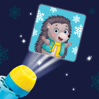 Игровой набор с проектором &laquo;Новогодние истории&raquo; свет, 3 сказки