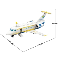 Конструктор Город &laquo;Частный самолёт&raquo;, 461 деталь