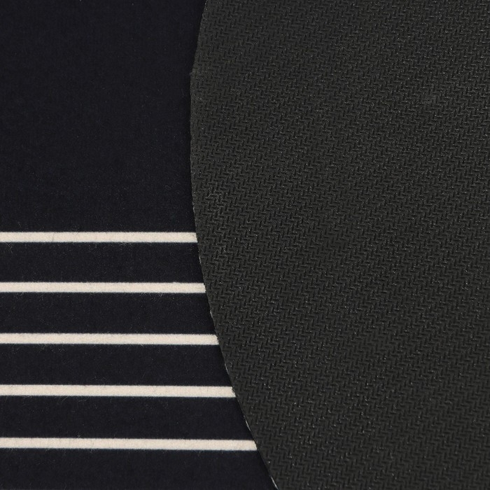 Коврик для дома Доляна Home, 38&times;58 см, цвет чёрный