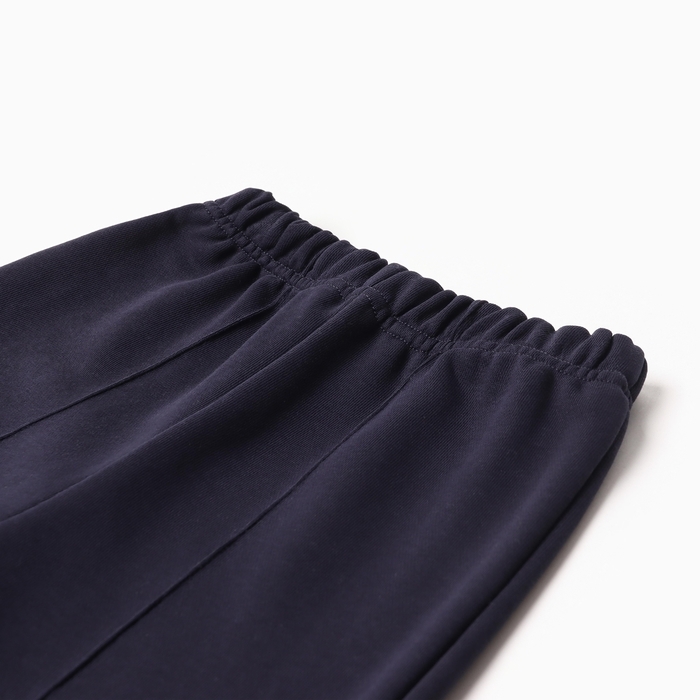 Брюки для девочки MINAKU, цвет темно-синий, рост 146 см