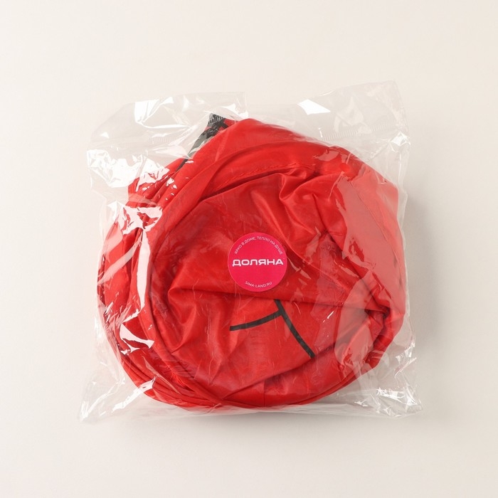 Корзина для игрушек Доляна «Божья коровка», складная, 32×32×52 см, цвет красный Корзина для игрушек Доляна «Божья коровка», складная, 32×32×52 см, цвет красный