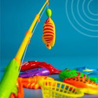 Рыбалка «Морская»: 1 удочка, 8 рыбок, сачок Рыбалка «Морская»: 1 удочка, 8 рыбок, сачок