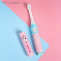 Зубная щётка детская электрическая &laquo;Доброе утро&raquo;, LP-002, 19,2 х 5,5 см.