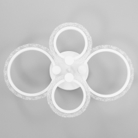 Люстра "Кольца" LED 80Вт Белый 2700-6400к 60х45х14 Люстра "Кольца" LED 80Вт Белый 2700-6400к 60х45х14