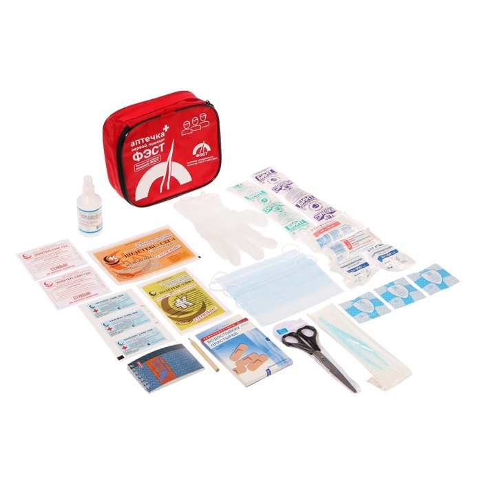 Аптечка для учебных, общеобразовательных учреждений ФЭСТ, сумка Аптечка для учебных, общеобразовательных учреждений ФЭСТ, сумка