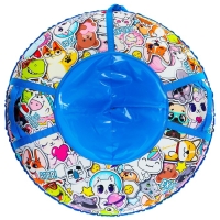 Тюбинг-ватрушка Winter Star &laquo;Стикер&raquo;, диаметр чехла 100 см