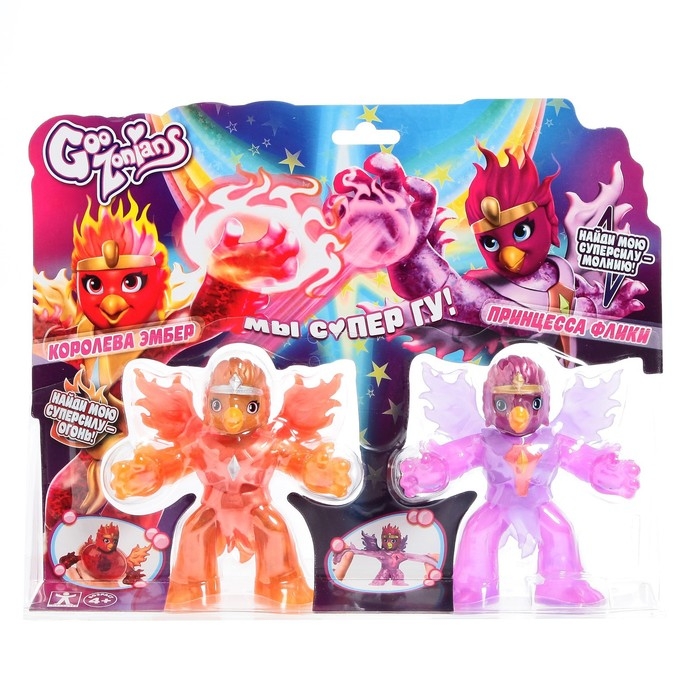 Игровой набор тянущихся фигурок &laquo;Королева Эмбер и Принцесса Флики&raquo;