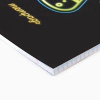 Предметная тетрадь А5, 48 л на скрепке &laquo;Неон. Химия&raquo; Софт тач лам, 3D лак