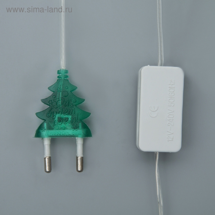 Гирлянда «Нить» 2.5 м, IP20, прозрачная нить, 25 LED, свечение мульти, фиксинг, 220 В Гирлянда «Нить» 2.5 м, IP20, прозрачная нить, 25 LED, свечение мульти, фиксинг, 220 В