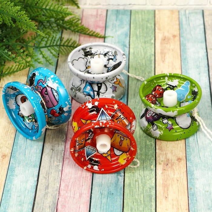 Йо-Йо «Граффити», цвета МИКС Йо-Йо «Граффити», цвета МИКС