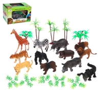 Набор животных &laquo;Зоопарк&raquo;, с ковром