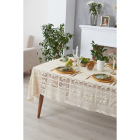 Скатерть Этель "Цветы" 130х180±5 см, 100% п/э Скатерть Этель "Цветы" 130х180±5 см, 100% п/э