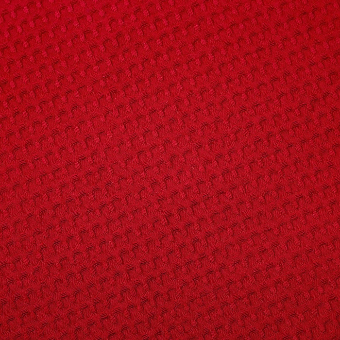 Полотенце "Доляна" цв. бордовый 35х60 см, 100% хл., крупная вафля 220 г/м2