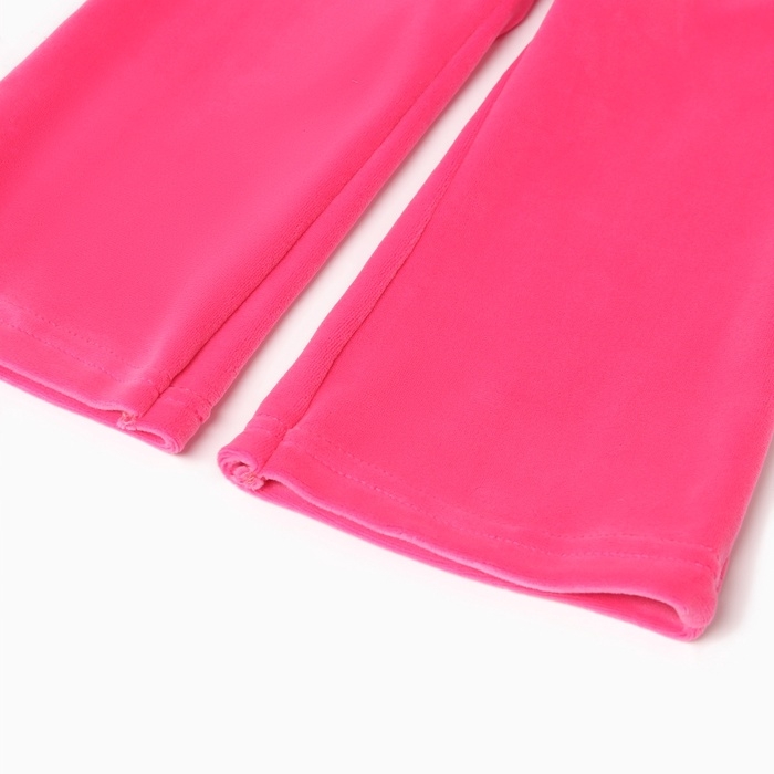 Брюки Крошка Я Plushy, р. 92-98 см, фуксия