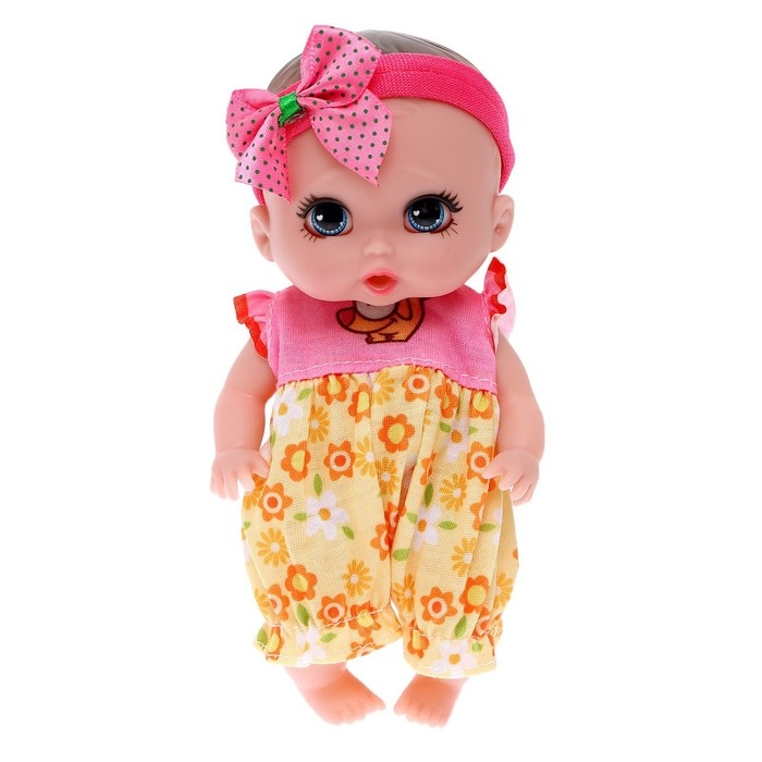 Пупс «Крошка Пупс» с аксессуарами, розовый Пупс «Крошка Пупс» с аксессуарами, розовый