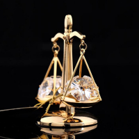 Сувенир &laquo;Весы&raquo;, 7&times;4&times;7 см, с кристаллами