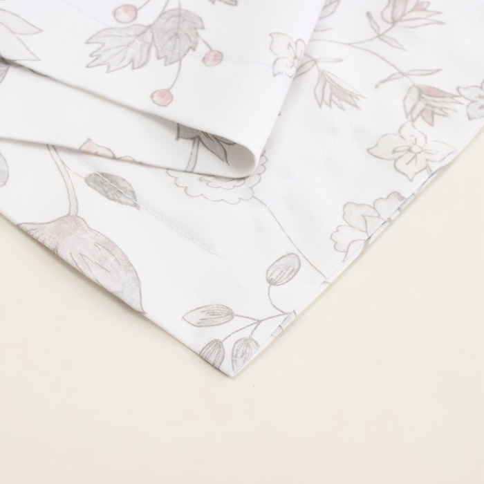 Набор наволочек SL Home Flower glade 70*70+3 см - 2 шт, сатин, 140 гр/м2, 100% хлопок