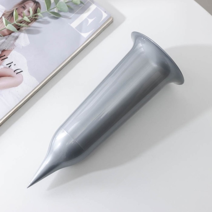 Ваза, 650 мл, цвет серебряный Ваза, 650 мл, цвет серебряный