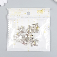 Декор для творчества металл "Рыба. Мавританский идол" набор 7 шт серебро 2,2х2,5 см Декор для творчества металл "Рыба. Мавританский идол" набор 7 шт серебро 2,2х2,5 см