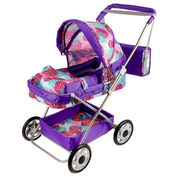 Коляска кукольная №14, МИКС Коляска кукольная №14, МИКС