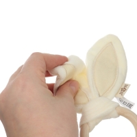 Подарочный набор новогодний: игрушка - пищалка и иигрушка - шуршалка «Зайка», цвет бежевый Подарочный набор новогодний: игрушка - пищалка и иигрушка - шуршалка «Зайка», цвет бежевый