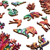 Пазл деревянный фигурный «Сказочный олень», 118 элементов Пазл деревянный фигурный «Сказочный олень», 118 элементов