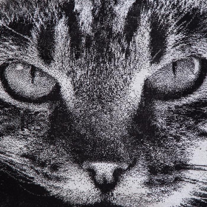 Полотенце махровое Этель ЧБ «Котик» 50х90 см Полотенце махровое Этель ЧБ «Котик» 50х90 см