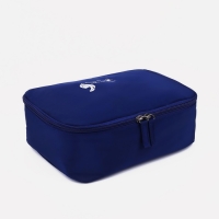 Косметичка дорожная на молнии, цвет синий Косметичка дорожная на молнии, цвет синий
