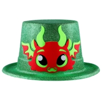 Карнавальная шляпа &laquo;Дракон&raquo;, цвет красный