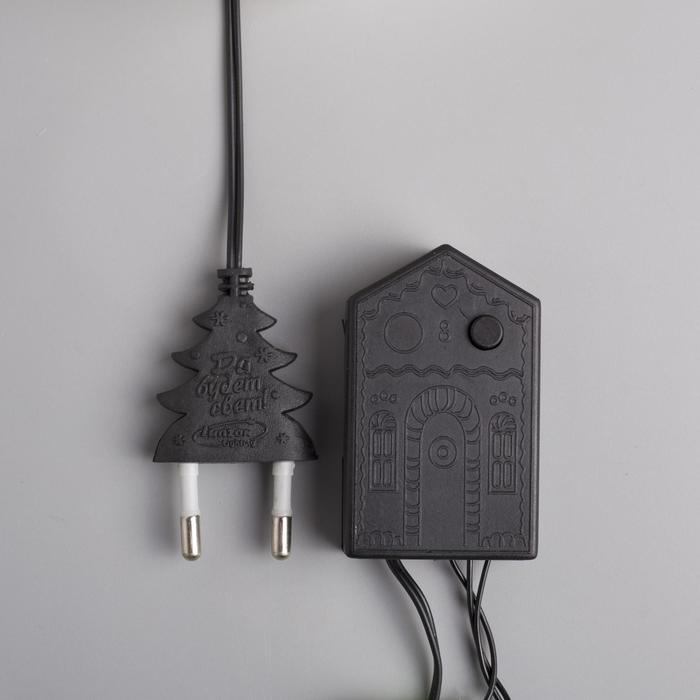 Гирлянда «Нить» 5 м с насадками «Шарики цветные», IP20, тёмная нить, 30 LED, свечение мульти, 8 режимов, 220 В Гирлянда «Нить» 5 м с насадками «Шарики цветные», IP20, тёмная нить, 30 LED, свечение мульти, 8 режимов, 220 В