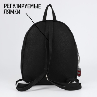 Рюкзак школьный из искусственной кожи с подвесом 27х23х10 см Рюкзак школьный из искусственной кожи с подвесом 27х23х10 см