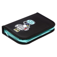 Пенал 1 секция, 130 х 210 х 40 мм, 2 откидные планки, тканевый, Calligrata TOP, Content "Гусь" Пенал 1 секция, 130 х 210 х 40 мм, 2 откидные планки, тканевый, Calligrata TOP, Content "Гусь"