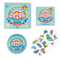 Настольная игра на реакцию и внимание «Дуббль. Транспорт», 55 карт, 5+ Настольная игра на реакцию и внимание «Дуббль. Транспорт», 55 карт, 5+