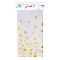 Скатерть &laquo;Звёзды&raquo; 137&times;183 см, цвет золото