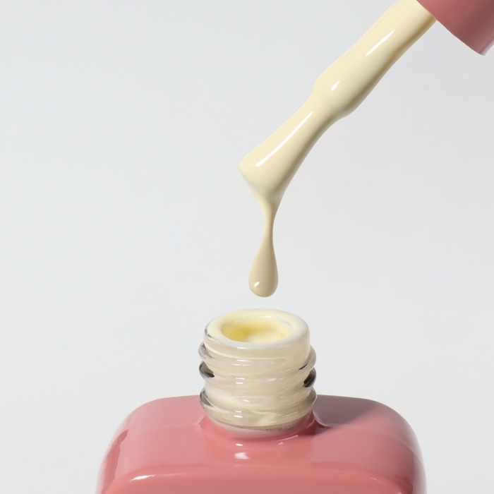 Гель лак для ногтей &laquo;SIMPLE&raquo;, 3-х фазный, 10 мл, LED/UV, цвет (201)