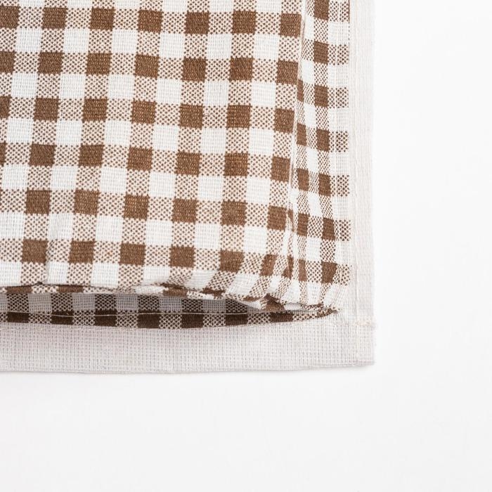 Кармашек текстильный "Клетка"  3 отделения 58х20&plusmn;2 см