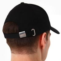 Кепка мужская &laquo;13&raquo;, цвет чёрный, р-р 56