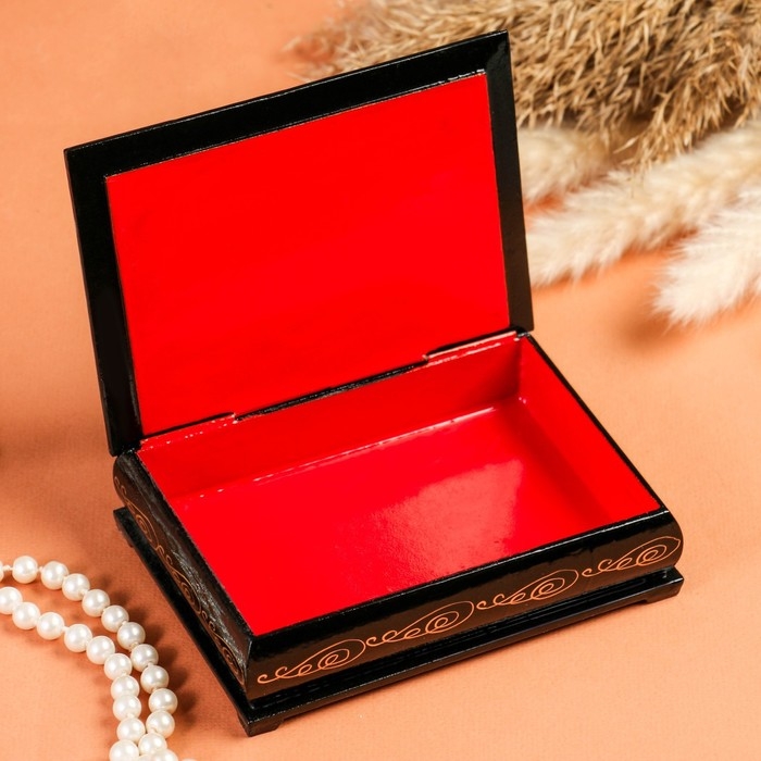 Шкатулка &laquo;Букет цветов&raquo;, 10&times;14 см, лаковая миниатюра