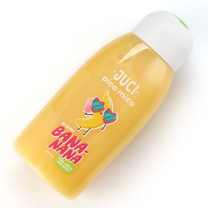 Гель для душа Banana, 300 мл, аромат банана, PICO MICO