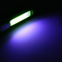 Фонарь ручной аккумуляторный 1 Вт, боковой 3 Вт, COB, 800 мАч, 2 режима, 13.5 х 4 см Фонарь ручной аккумуляторный 1 Вт, боковой 3 Вт, COB, 800 мАч, 2 режима, 13.5 х 4 см