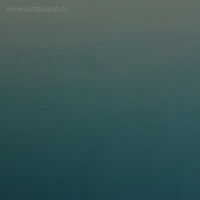 Корейская плёнка для цветов матовая двусторонняя "Градиент" бежевый-малахит 0,5 х 10 м