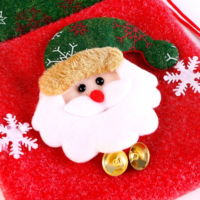 Мягкая сумка &laquo;Новый год&raquo;, 25 см, виды МИКС