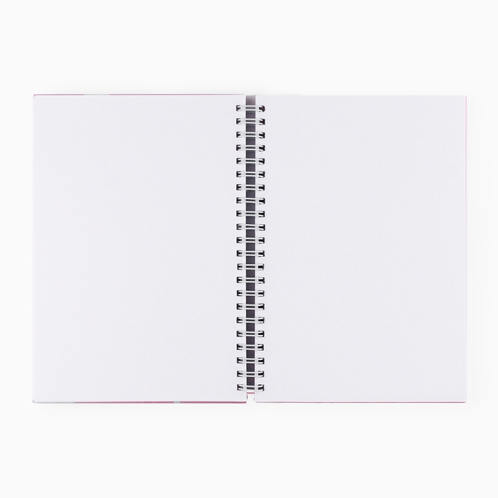 Скетчбук в твердой обложке на гребне Level up skill А5, 80 л, 100 г/м