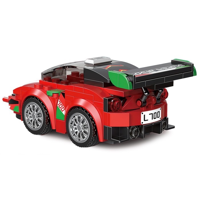 Конструктор инерционный «Спорткар», 137 деталей Конструктор инерционный «Спорткар», 137 деталей